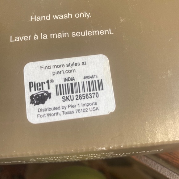 Pier 1 Imports Wedding Cake/Dessert Serving Set Serveware NEW NIB - Picture 6 of 6